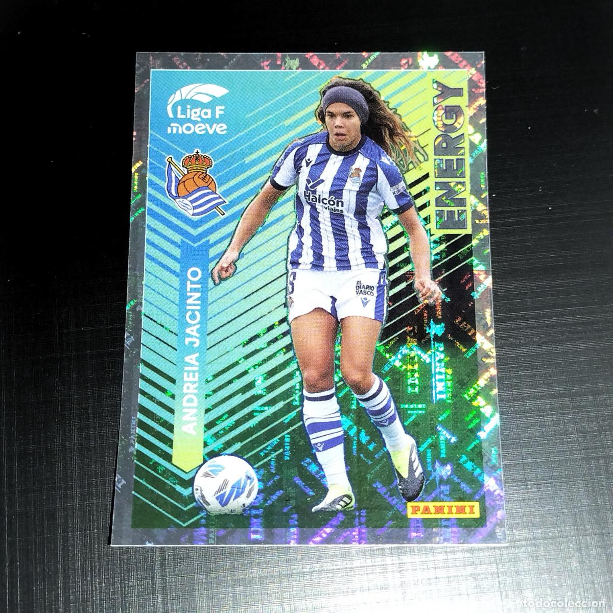 Cromos de f&uacute;tbol: 332 ANDREIA JACINTO ENERGY REAL SOCIEDAD CROMOS LIGA F MOEVE FEMENINA PANINI 2025 2026 25 26