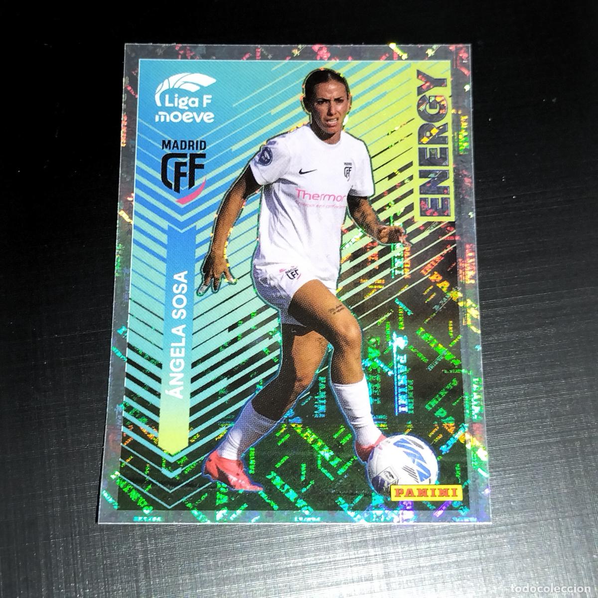 Cromos de f&uacute;tbol: 333 ANGELA SOSA ENERGY CFF MADRID CROMOS LIGA F MOEVE FEMENINA PANINI 2025 2026 25 26