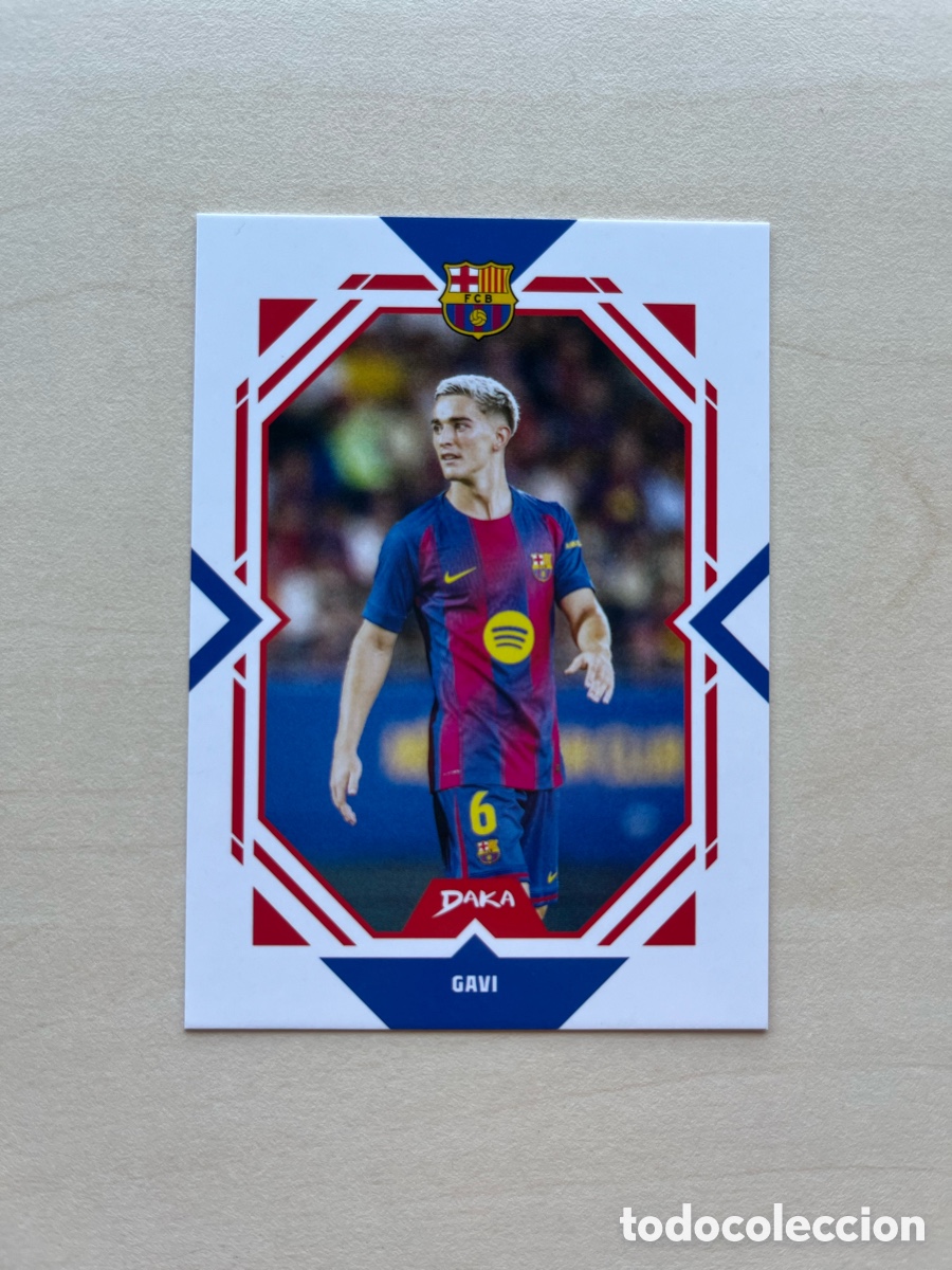 Cromos de f&uacute;tbol: Gavi #13-A Daka FC Barcelona 2025-26