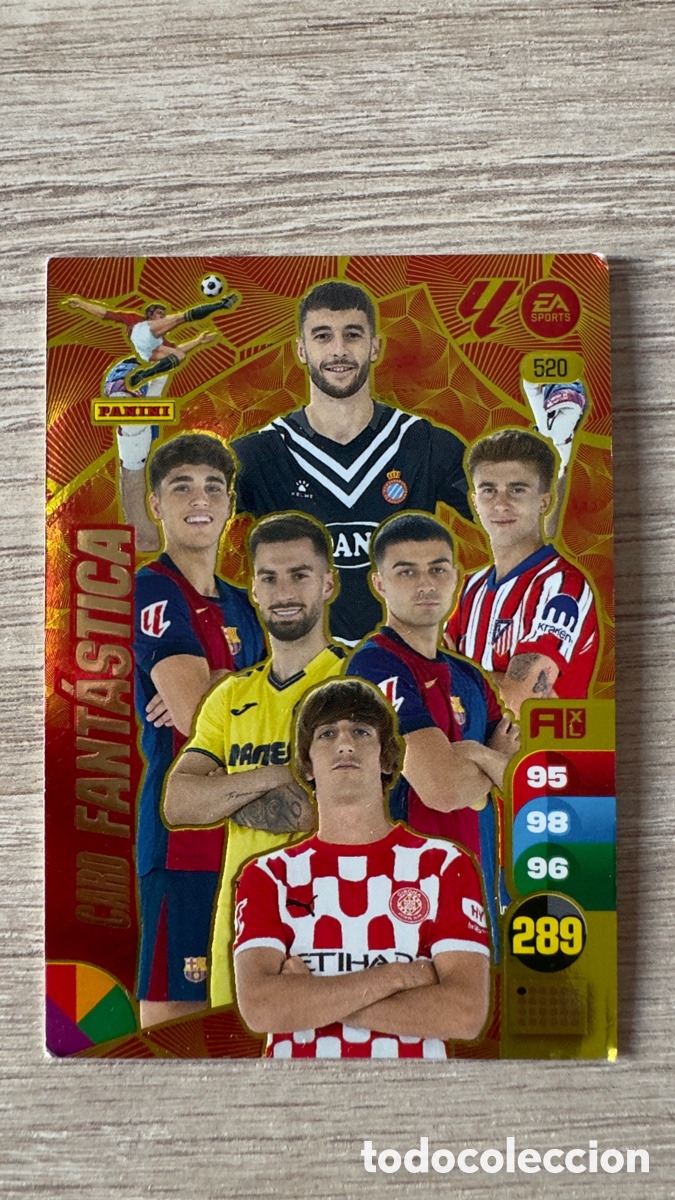 Cromos de f&uacute;tbol: Lote L016: Cromo de futbol Adrenalyn XL Card Fant&aacute;stica 24/25