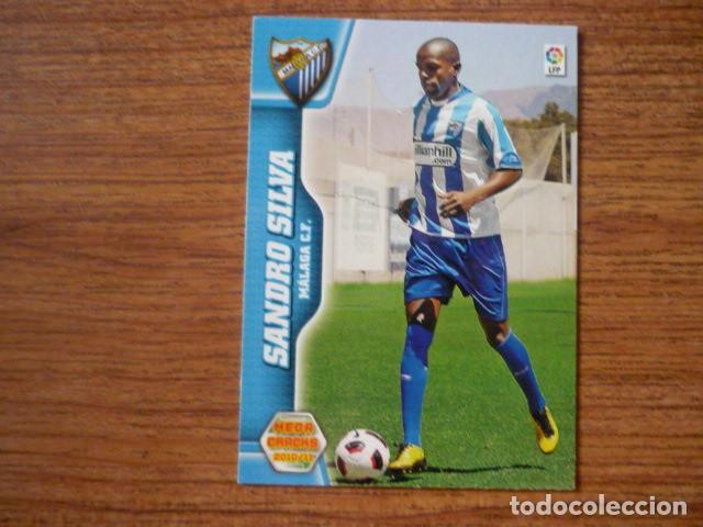Cromos de f&uacute;tbol: MEGACRACKS 2010 2011 PANINI N&ordm; 456 SANDRO SILVA (MALAGA) FICHAJE - FUTBOL CROMO LIGA 10 11