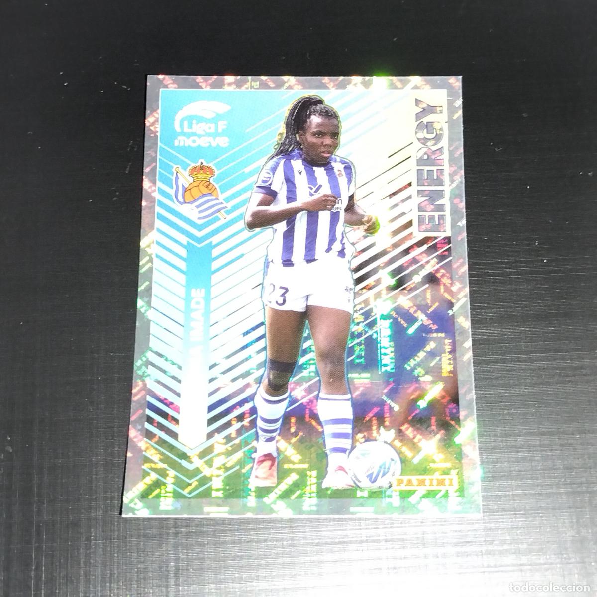 Cromos de f&uacute;tbol: 337 EDNA IMADE ENERGY REAL SOCIEDAD CROMOS LIGA F MOEVE FEMENINA PANINI 2025 2026 25 26
