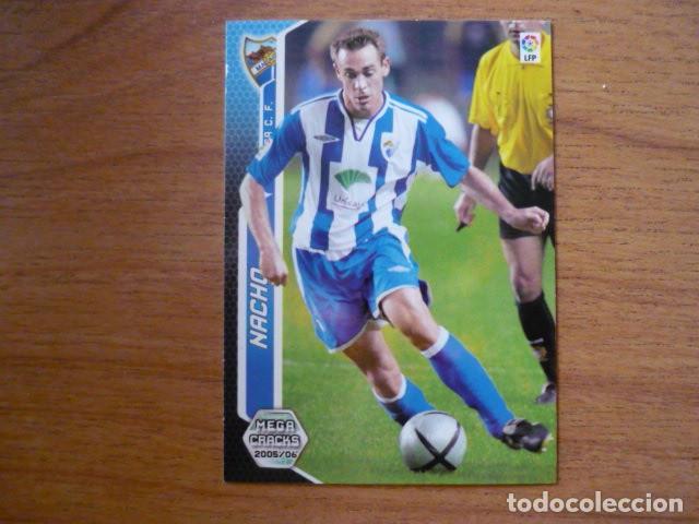 Cromos de f&uacute;tbol: MEGACRACKS 2005 2006 PANINI N&ordm; 209 BIS NACHO (MALAGA) - CROMO LIGA 05 06