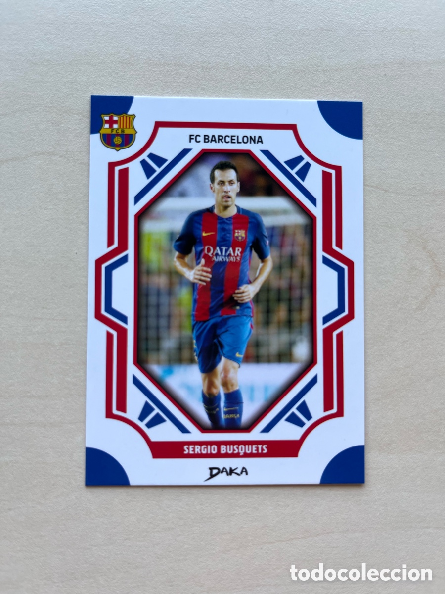 Fu&szlig;ball-Sticker: Sergio Busquets #24-B Daka FC Barcelona 2025-26