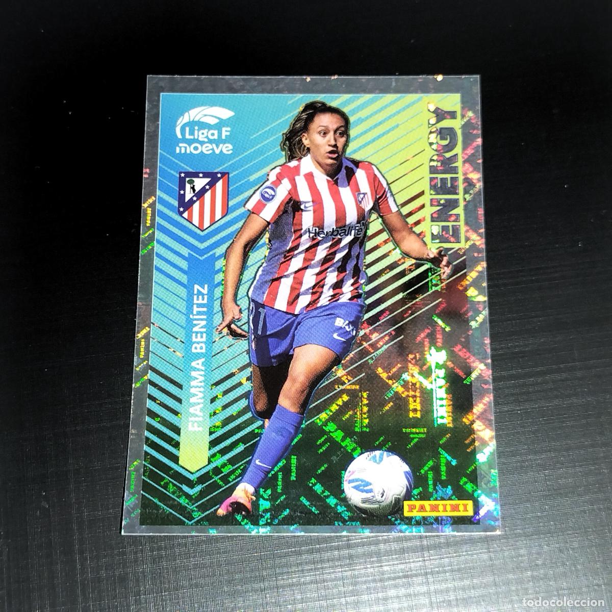 Cromos de f&uacute;tbol: 340 FIAMMA BENITEZ ENERGY ATLETICO AT MADRID CROMOS LIGA F MOEVE FEMENINA PANINI 2025 2026 25 26