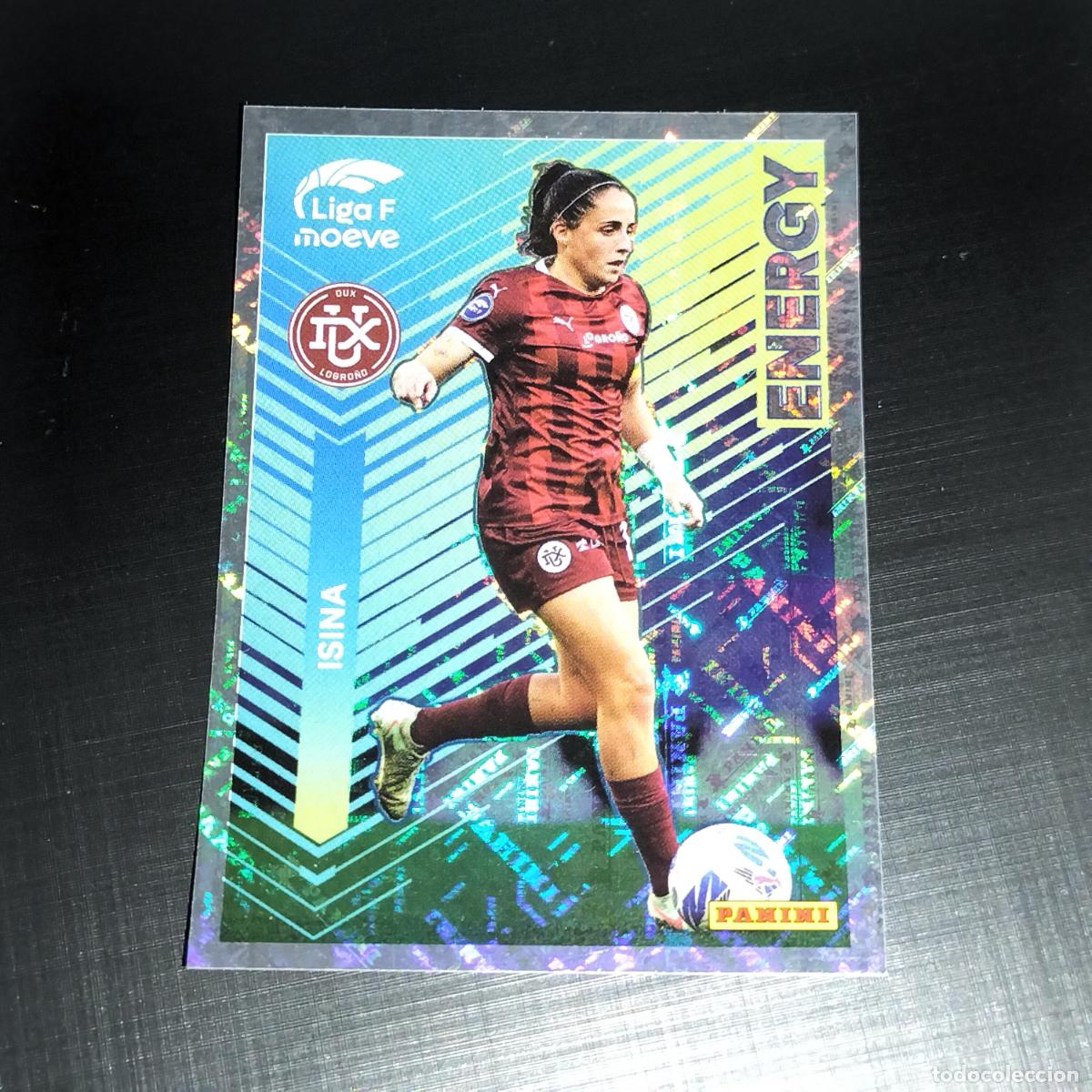 Cromos de f&uacute;tbol: 342 ISINA ENERGY DUX LOGRO&Ntilde;O CROMOS LIGA F MOEVE FEMENINA PANINI 2025 2026 25 26