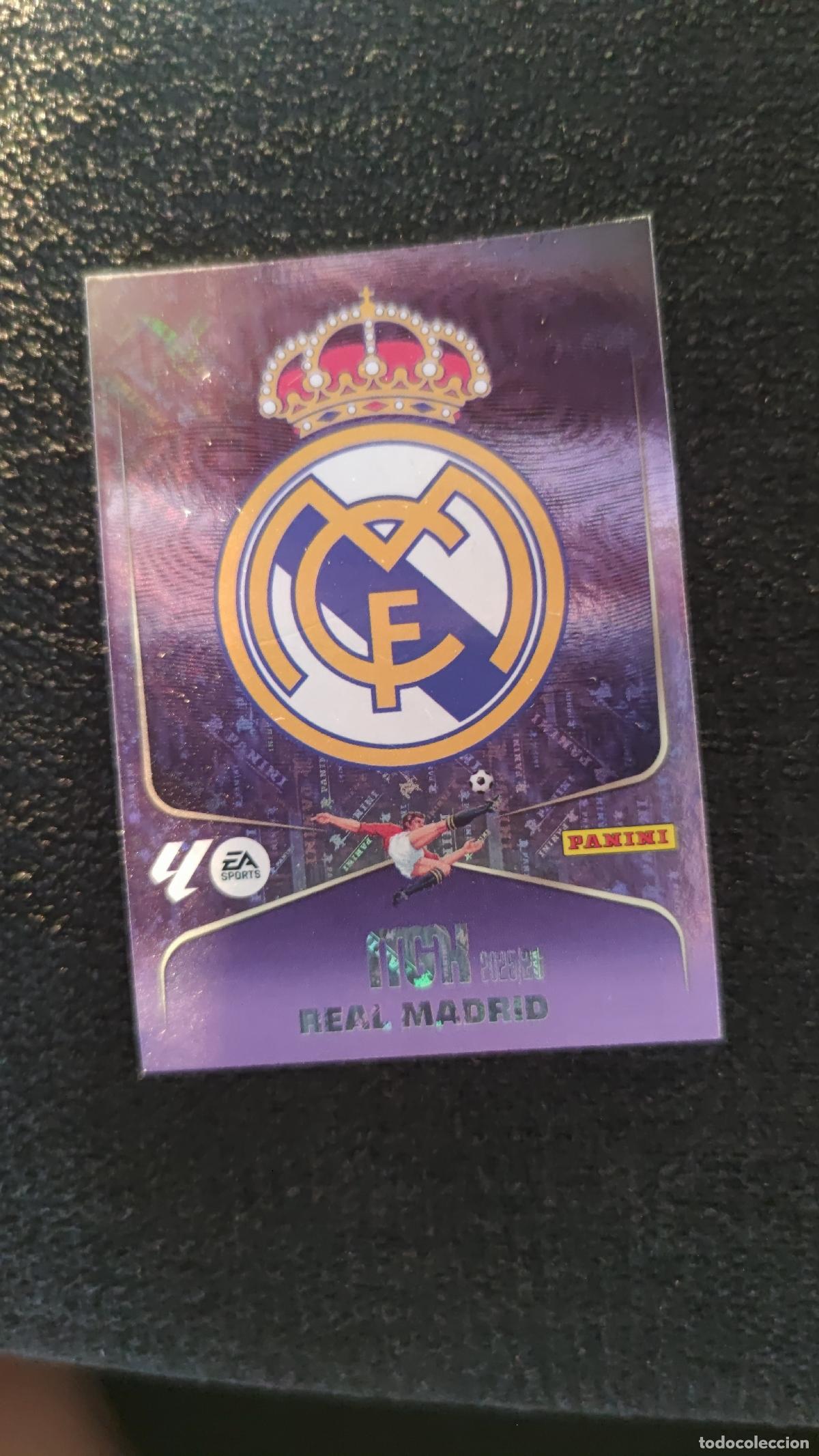 Cromos de f&uacute;tbol: Escudo de Real Madrid colecci&oacute;n megacracks 2026