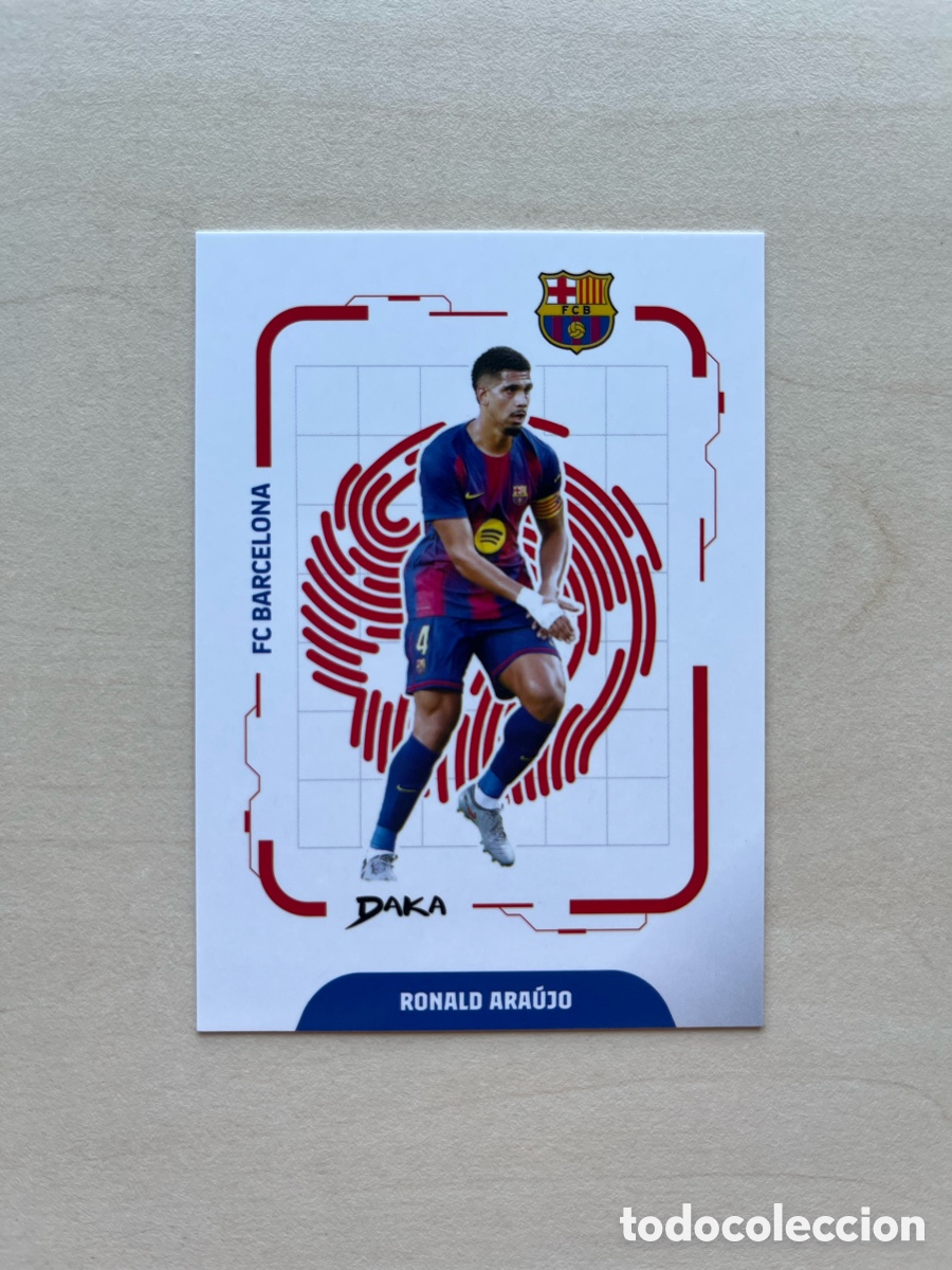 Cromos de f&uacute;tbol: Ara&uacute;jo Locked #EK-3 Daka FC Barcelona 2025-26