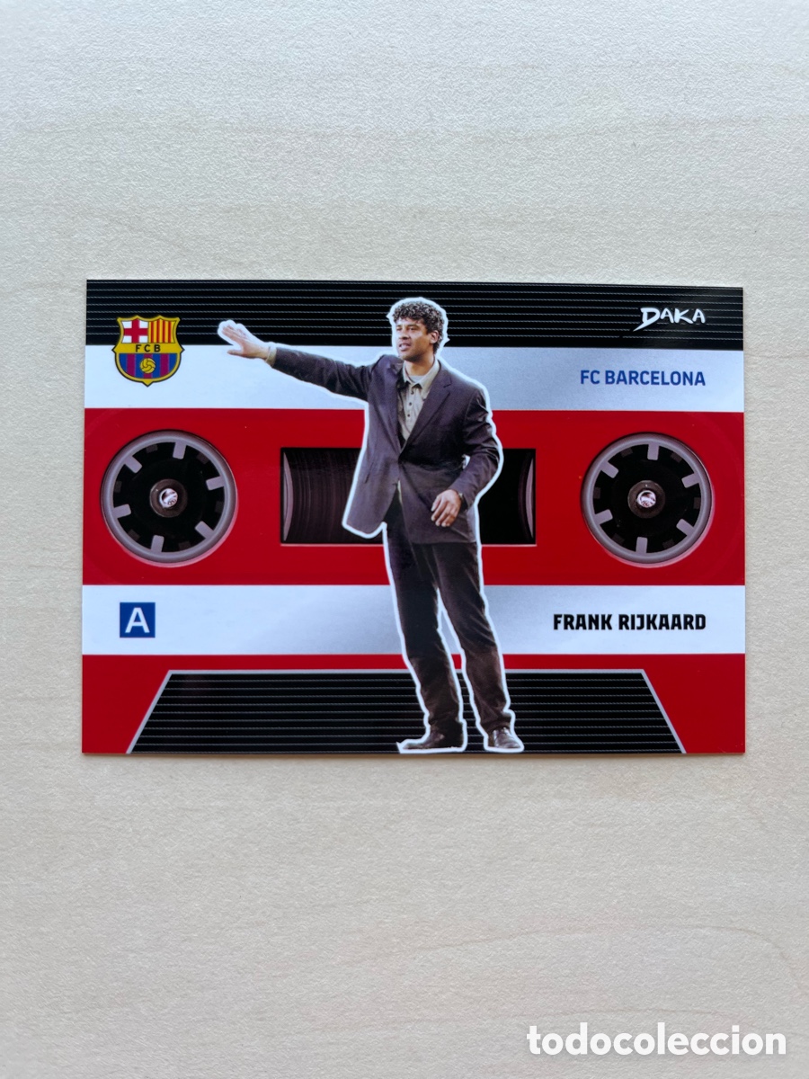 Cromos de f&uacute;tbol: Frank Rijkaard #EB-19 Daka FC Barcelona 2025-26