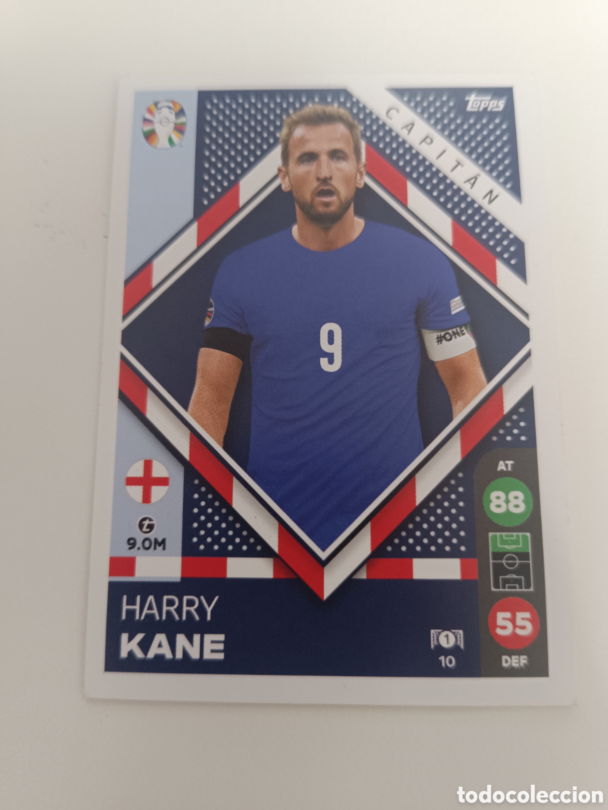 Cromos de f&uacute;tbol: Match attax topps Eurocopa 2024 lidl Kane 10