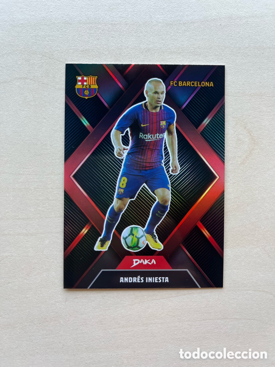 Cromos de f&uacute;tbol: Iniesta /50 #SR-31 Daka FC Barcelona 2025-26
