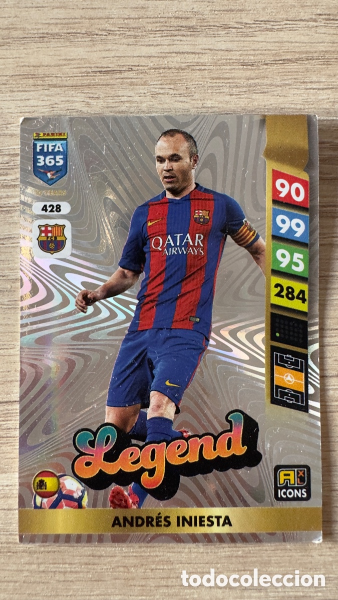 Cromos de f&uacute;tbol: Lote L020: Cromo de futbol Legend Adrenalyn XL (FIFA 365) 2025
