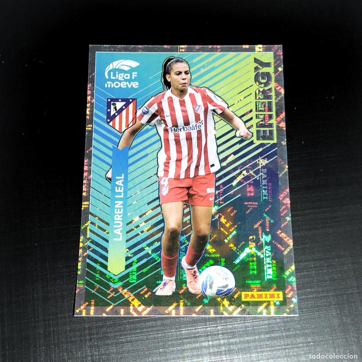 Cartes &agrave; collectionner de Football: 343 LAUREN LEAL ENERGY AT MADRID CROMOS LIGA F MOEVE FEMENINA PANINI 2025 2026 25 26