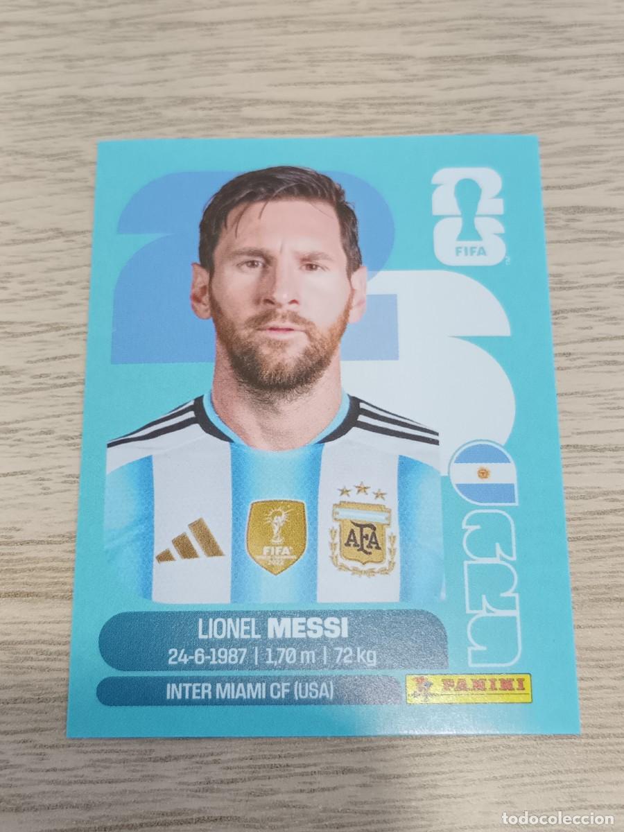 Cromos de f&uacute;tbol: LIONEL MESSI ARGENTINA FIFA WORLD CUP MUNDIAL 2026 PANINI ARG 17