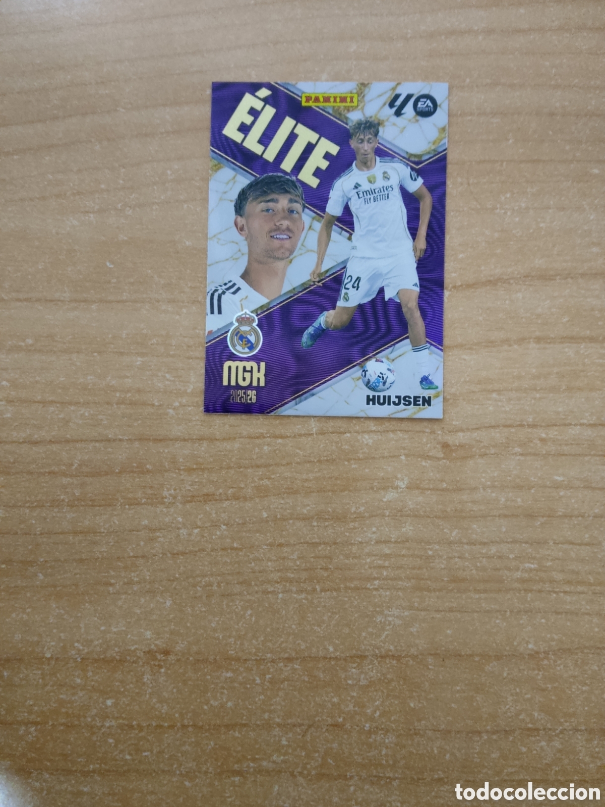 Cromos de f&uacute;tbol: 505 HUIJSEN REAL MADRID ELITE MEGACRACKS 2025 2026