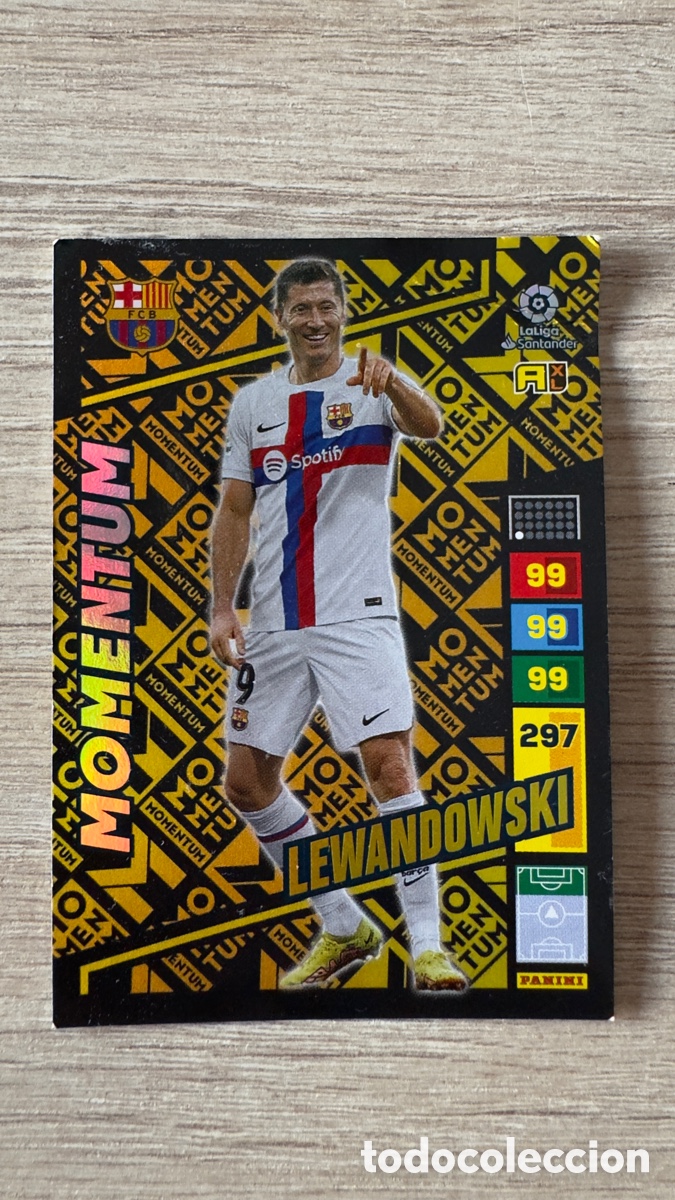 Cromos de f&uacute;tbol: Lote L022: Cromo de futbol Adrenalyn XL Momentum 22/23