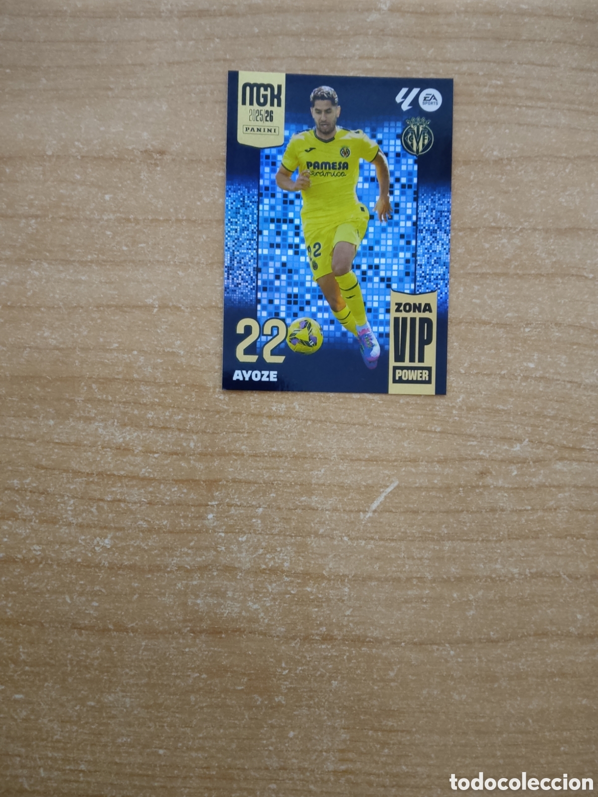 Cromos de f&uacute;tbol: 388 AYOZE ZONA VIP POWER VILLARREAL MEGACRACKS 2025 2026