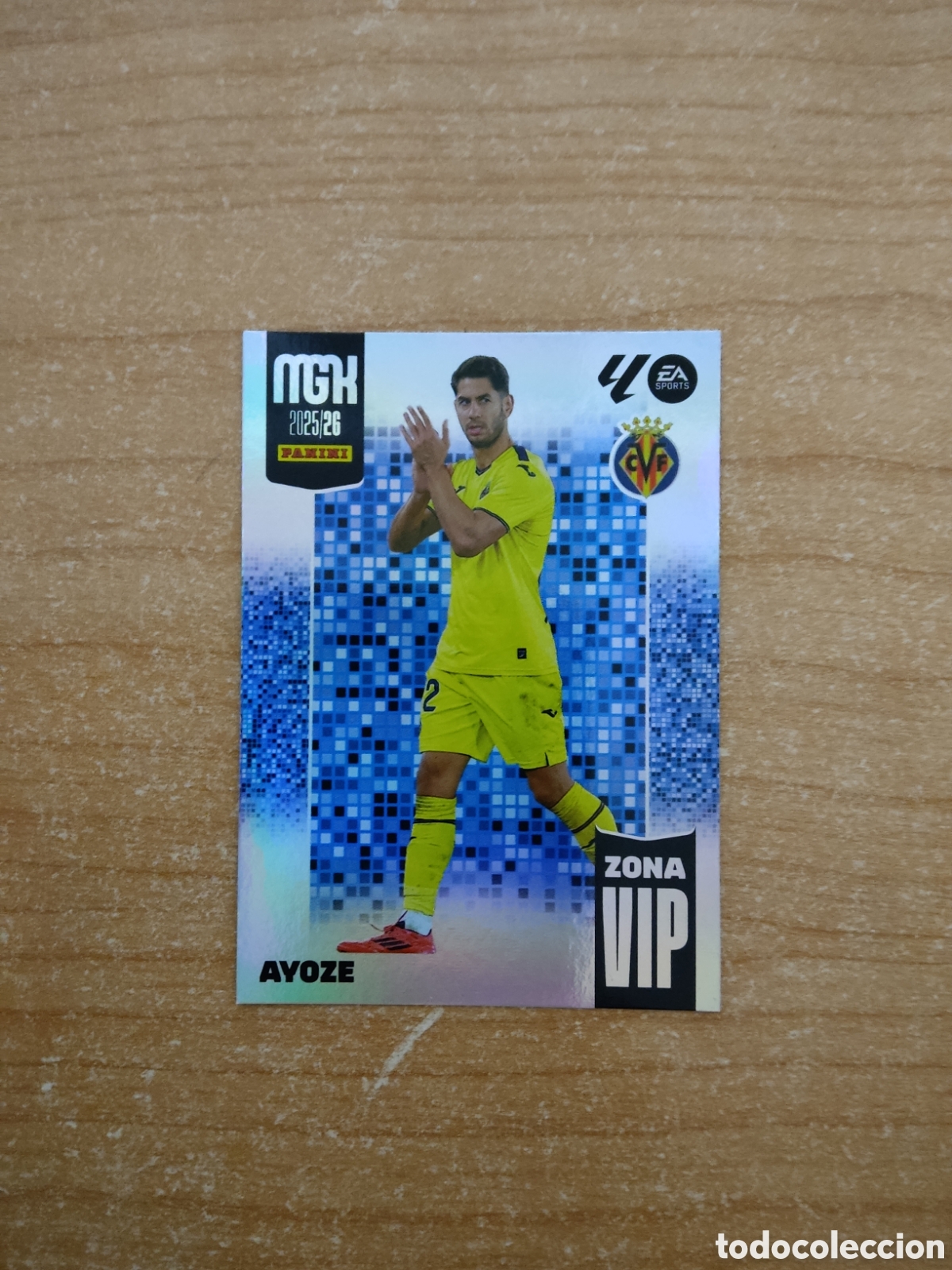 Cromos de f&uacute;tbol: 388 AYOZE ZONA VIP VILLARREAL MEGACRACKS 2025 2026