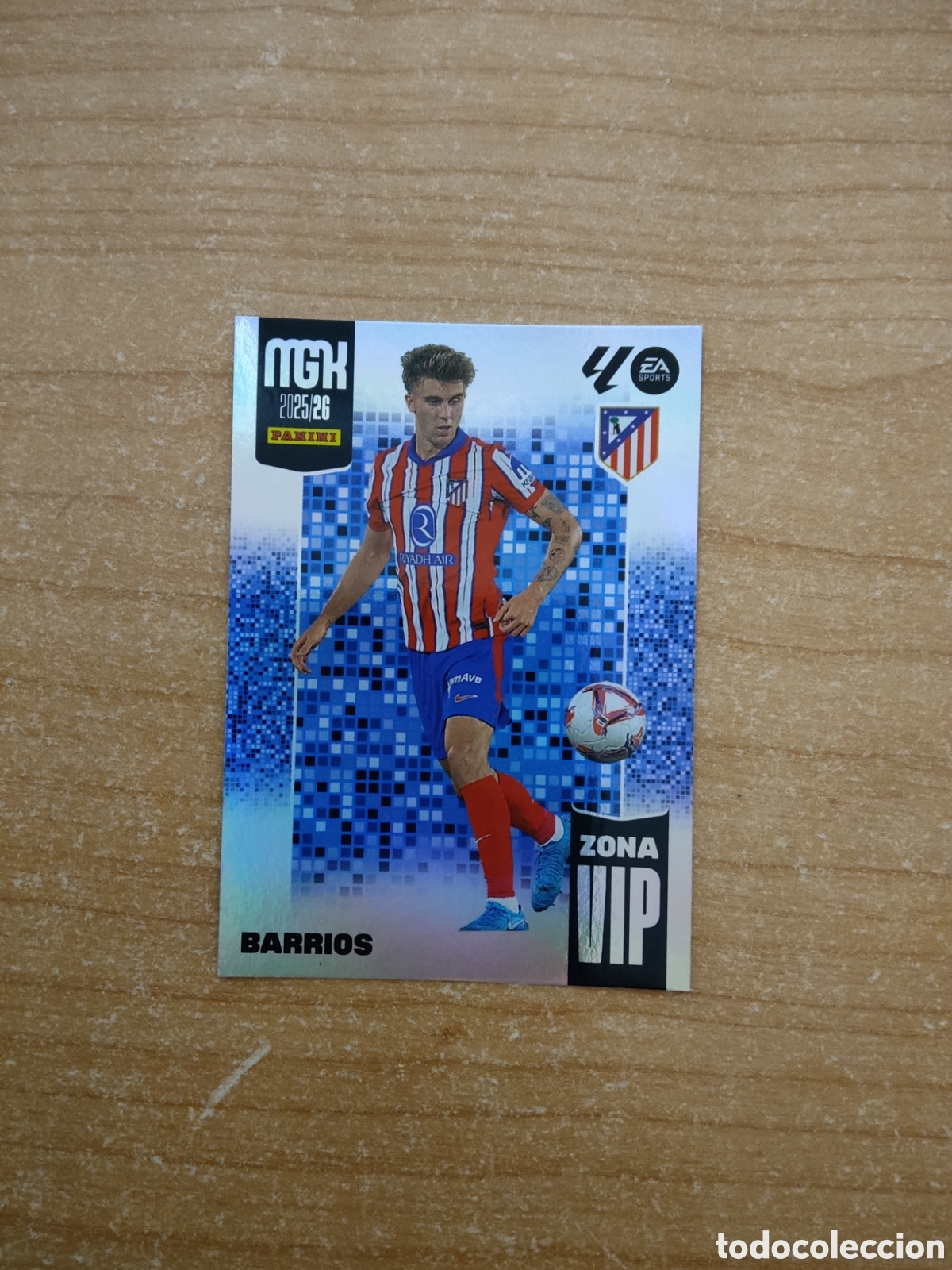 Cromos de Futebol: 389 BARRIOS ATLETICO MADRID ZONA VIP MEGACRACKS 2025 2026