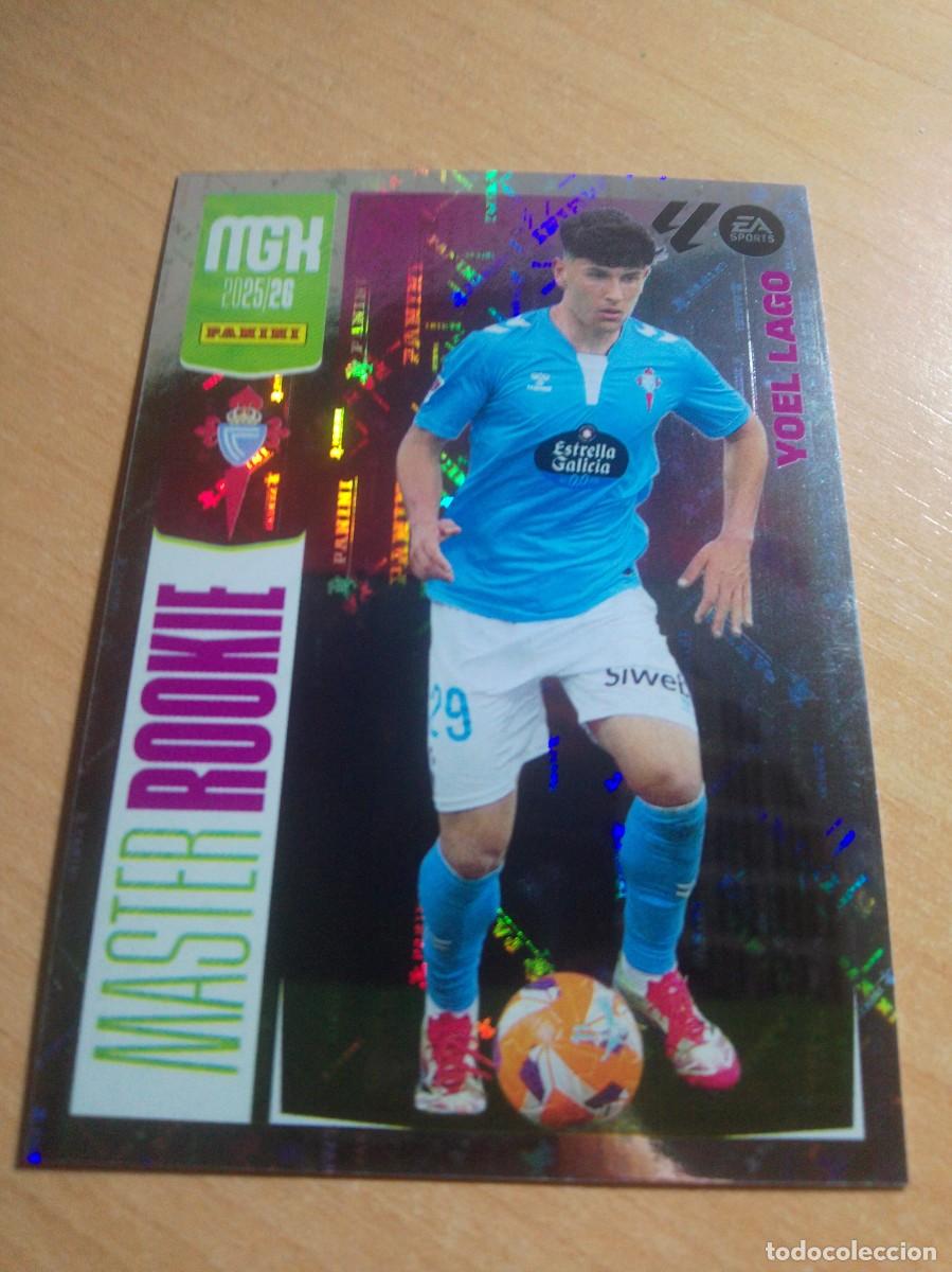 Figurine di Calcio: 423 YOEL LAGO MASTER ROOKIE DEL CELTA 25 26 MGK 2025 2026 MEGACRACKS NUEVO