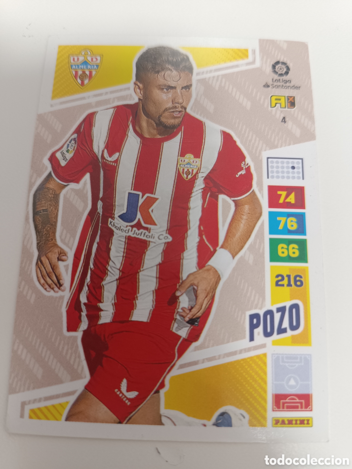 Cromos de f&uacute;tbol: Adrenalyn 22-23 Almer&iacute;a pozo 4