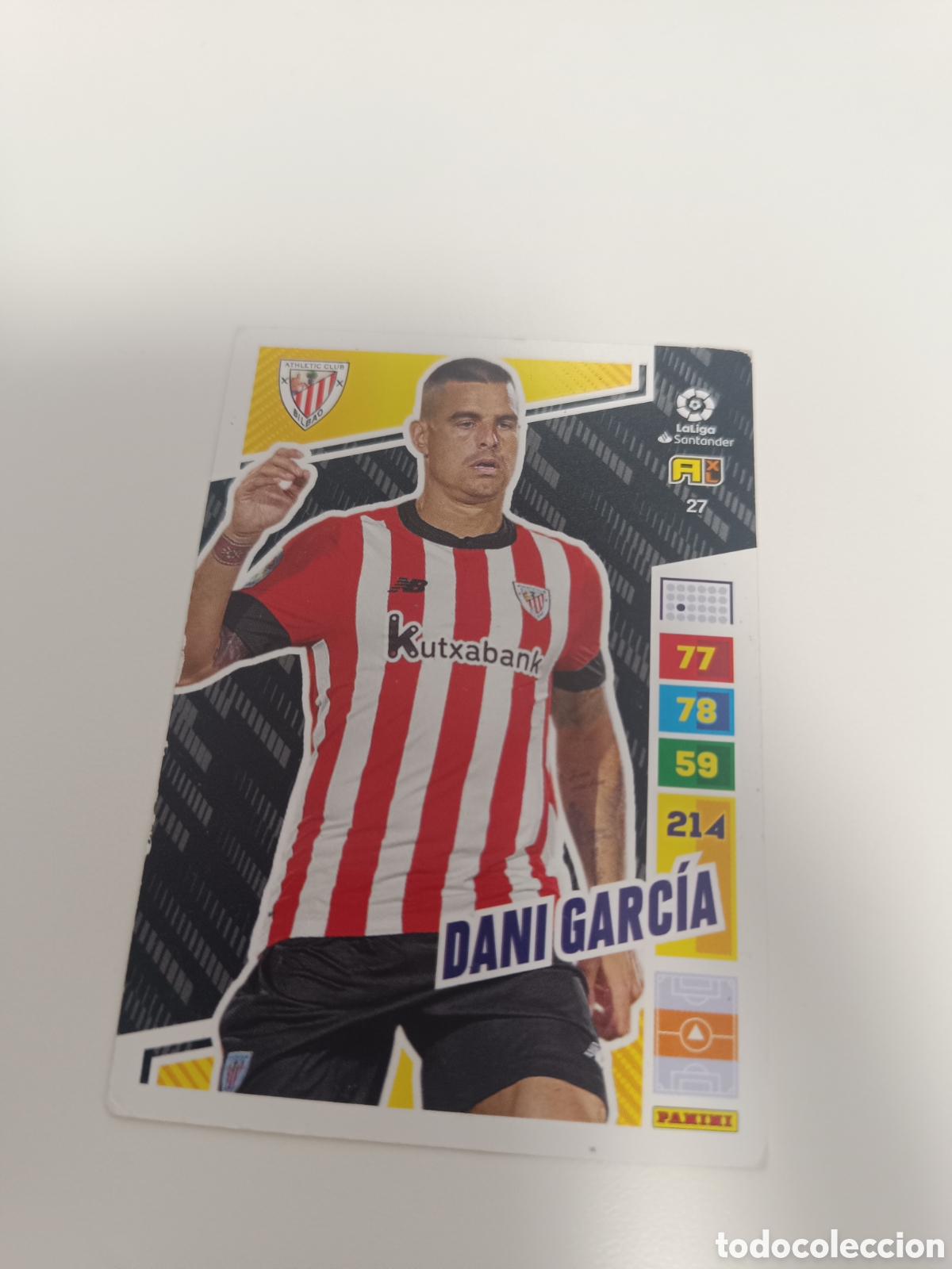 Cromos de f&uacute;tbol: Adrenalyn 22-23 Athletic club Dani Garc&iacute;a 27