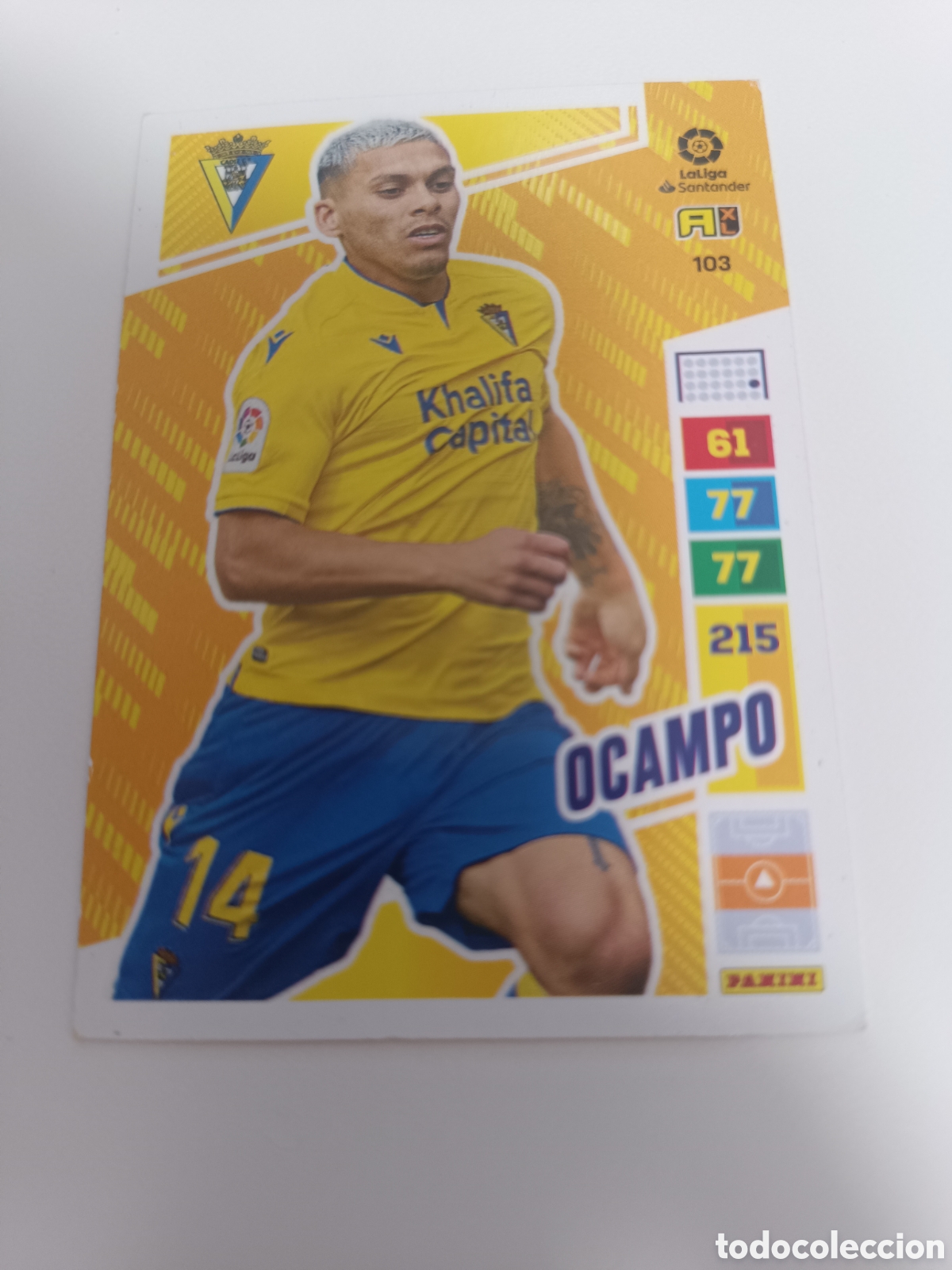 Cromos de f&uacute;tbol: Adrenalyn 22-23 C&aacute;diz ocampo 103