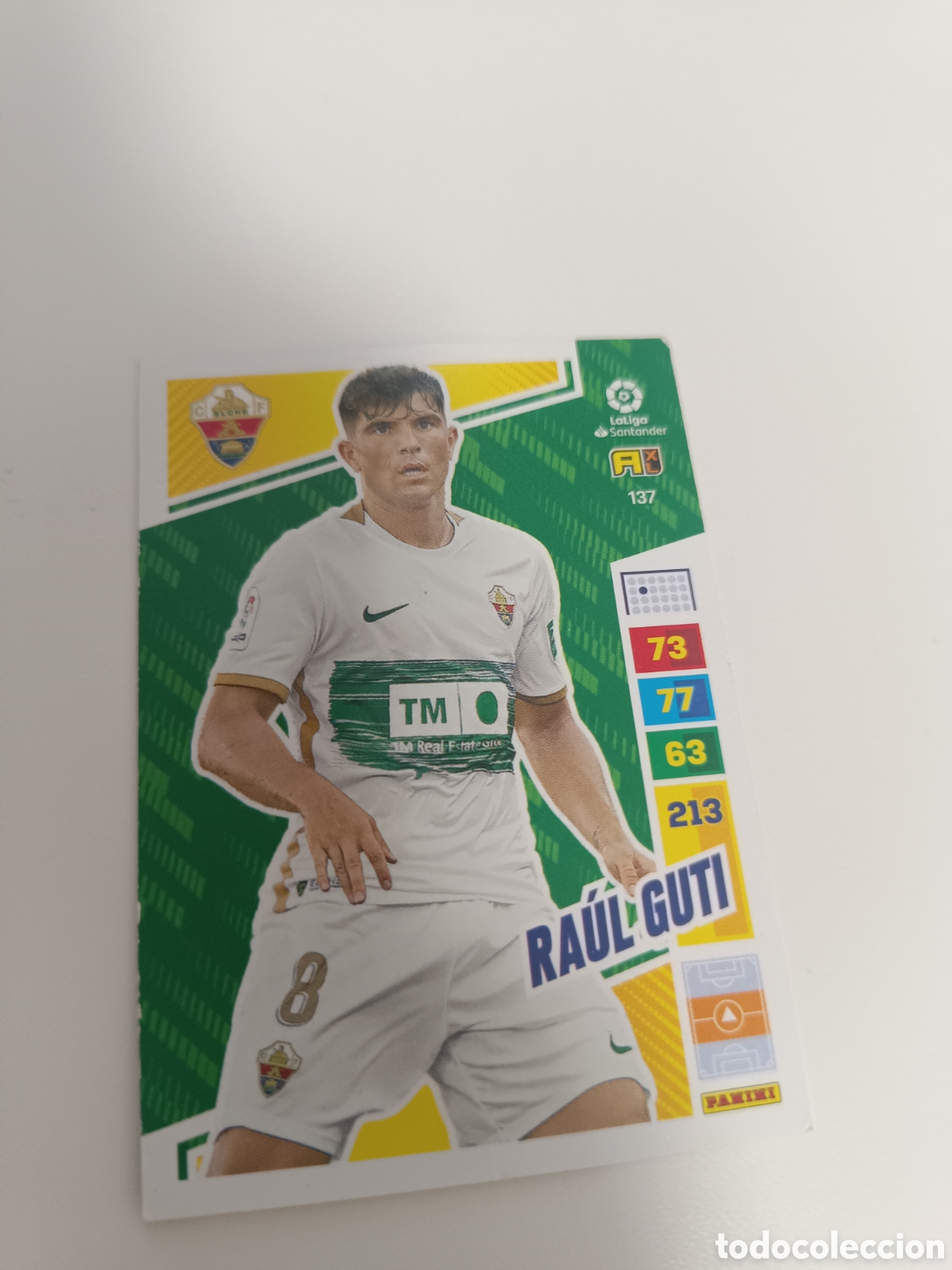 Cromos de f&uacute;tbol: Adrenalyn 22-23 elche 137 Ra&uacute;l guti