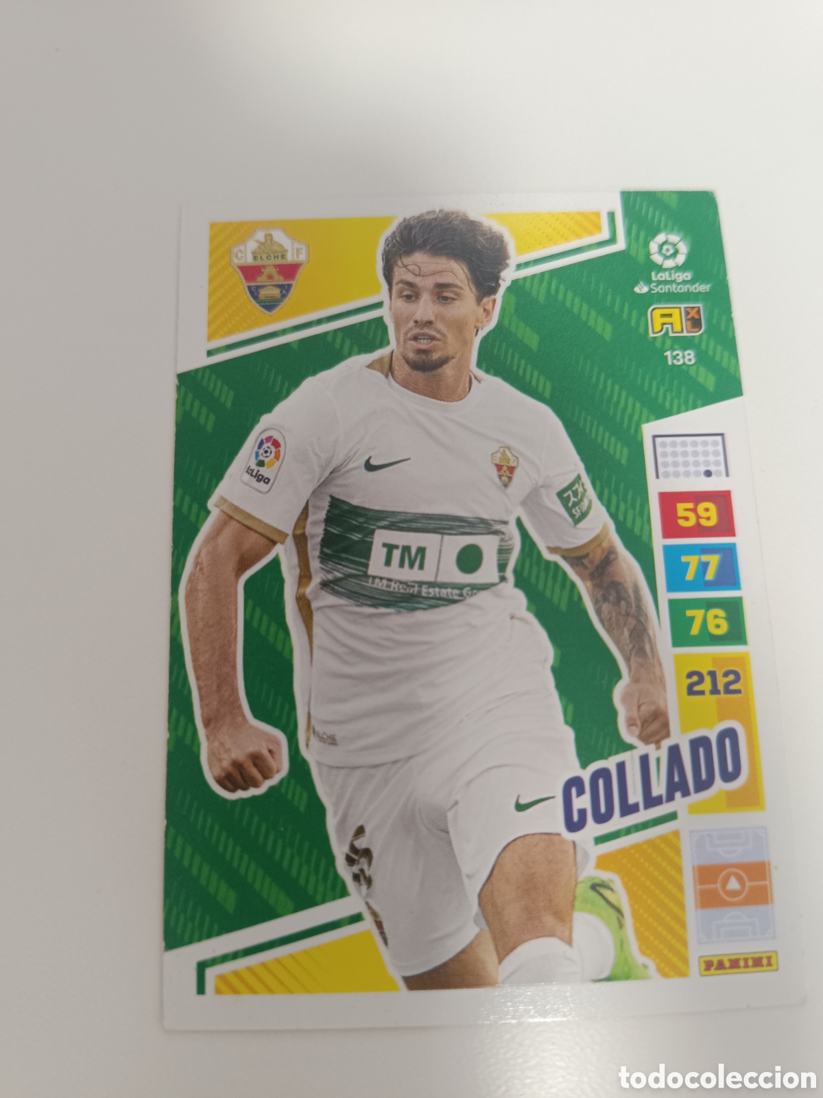 Cromos de f&uacute;tbol: Adrenalyn 22-23 elche 138 collado