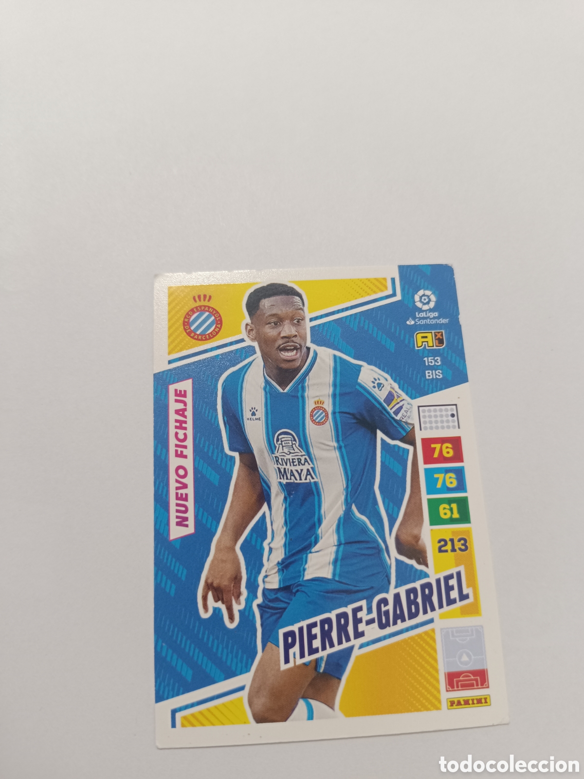 Cromos de f&uacute;tbol: Adrenalyn 22-23 Espanyol Pierre Gabriel 153 bis nuevo fichaje