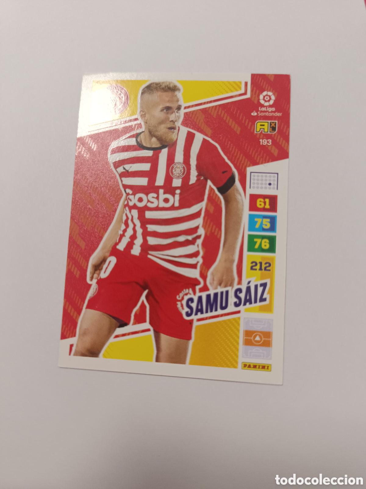 Cromos de f&uacute;tbol: Adrenalyn 22-23 girona samu saiz 193