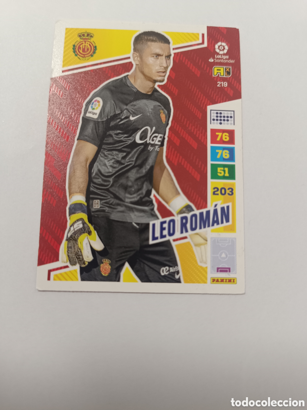 Cromos de f&uacute;tbol: Adrenalyn 22-23 mallorca leo Rom&aacute;n 219