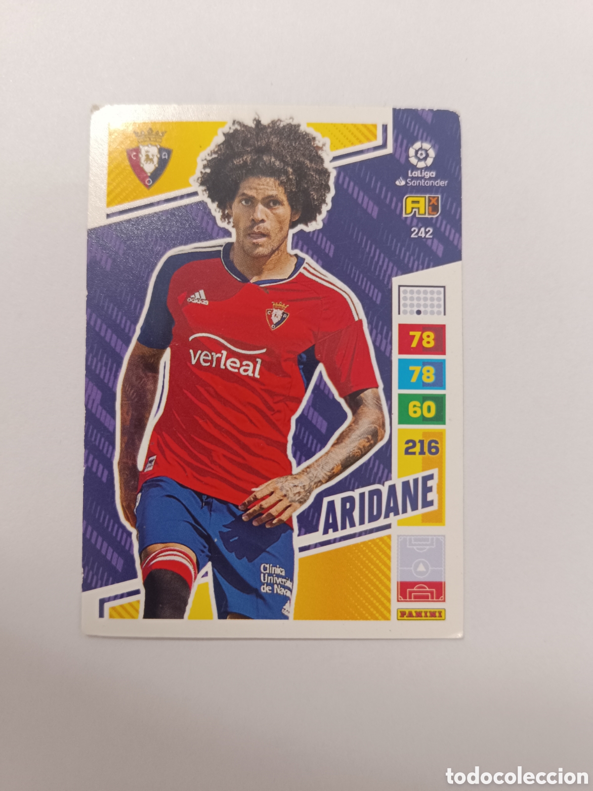 Cromos de f&uacute;tbol: Adrenalyn 22-23 osasuna aridane 242