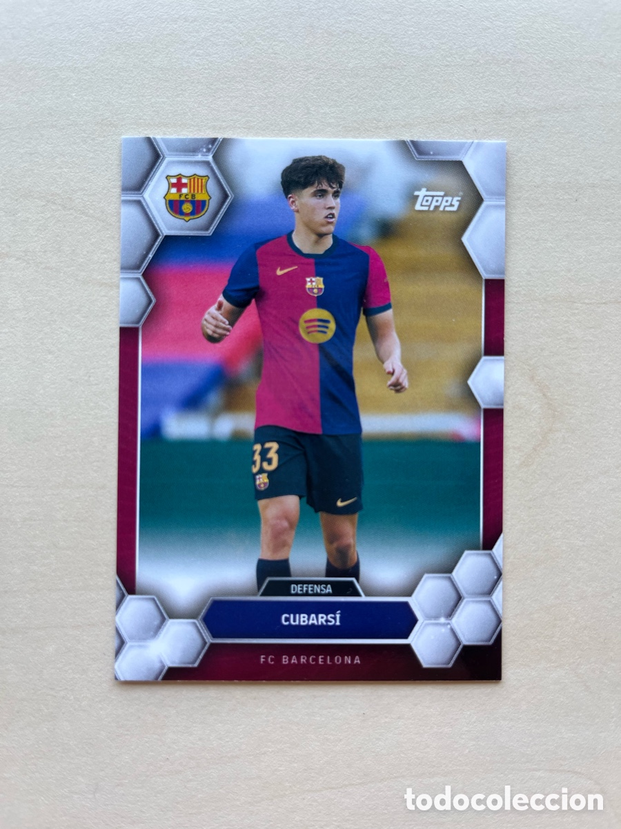 Cromos de f&uacute;tbol: Cubars&iacute; FC Barcelona Topps Set 2024-25