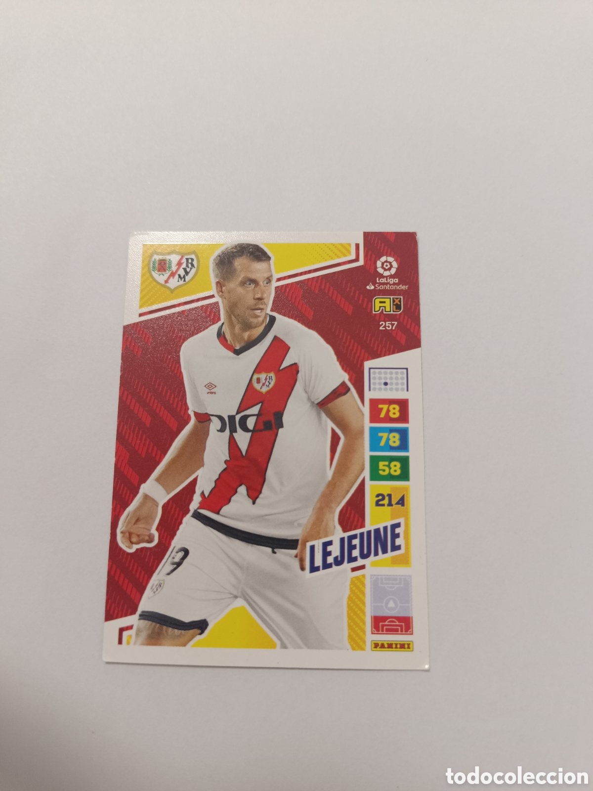 Cromos de f&uacute;tbol: Adrenalyn 22-23 rayo vallecano lejeune 257
