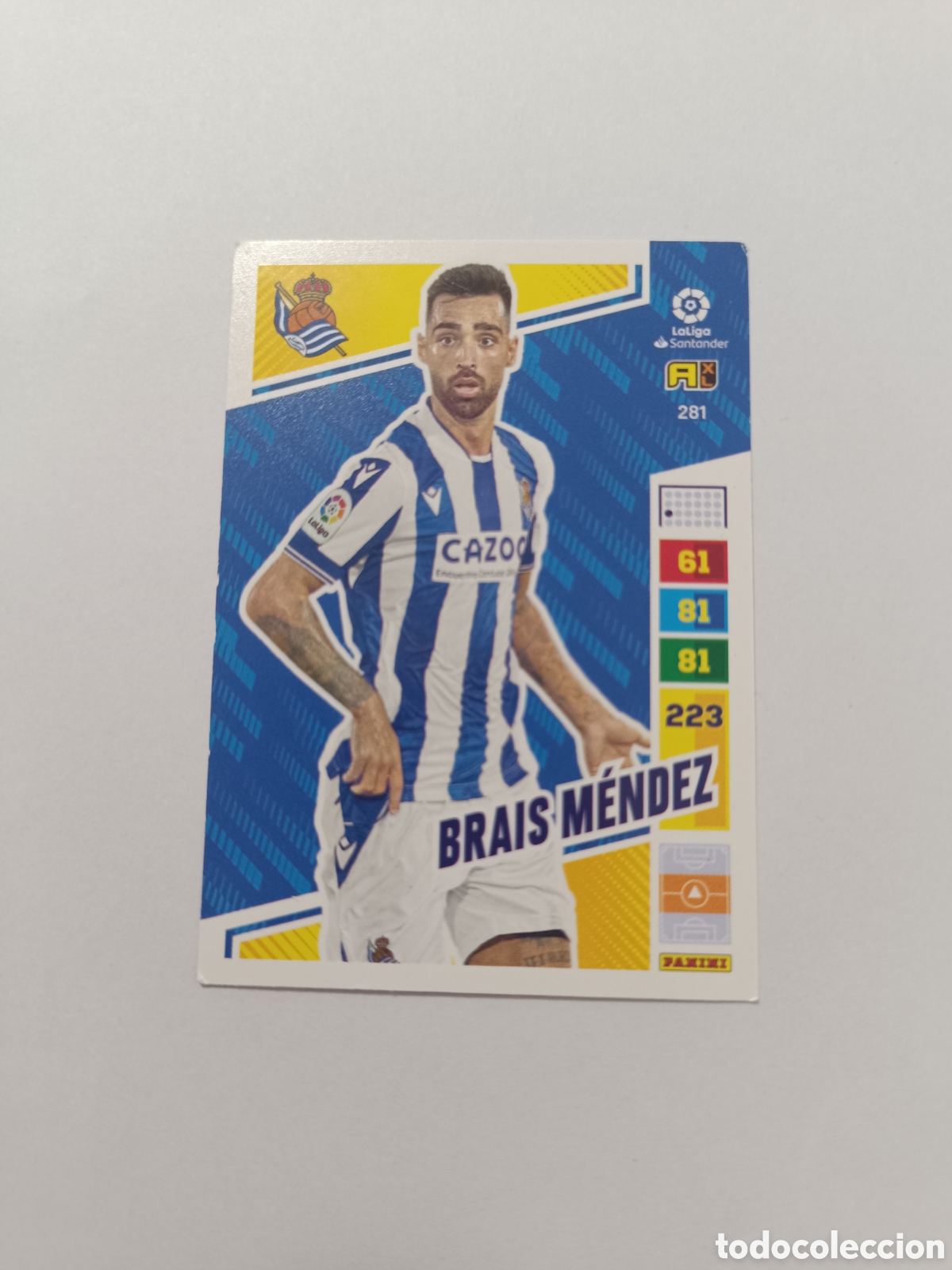 Cromos de f&uacute;tbol: Adrenalyn 22-23 real sociedad brais M&eacute;ndez 281
