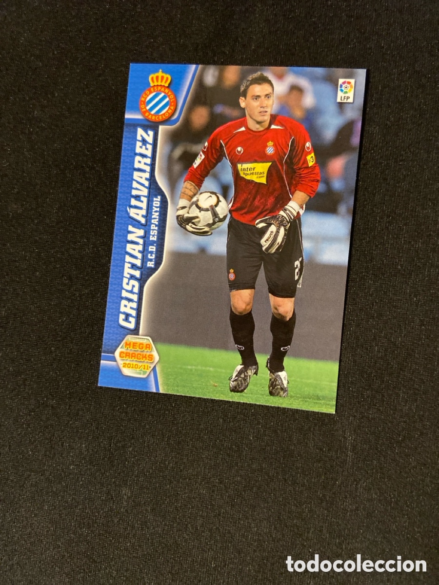 Cromos de f&uacute;tbol: CRISTIAN ALVAREZ 92 BIS (ESPANYOL)