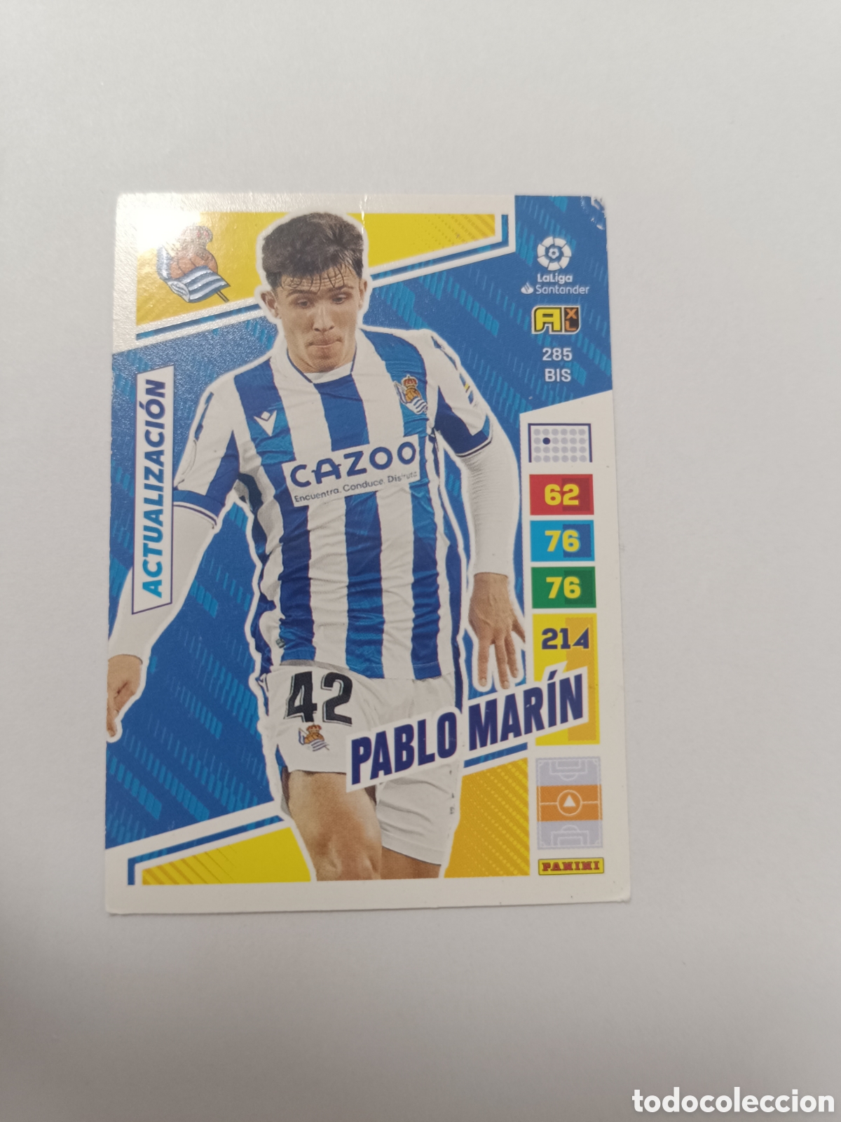 Cromos de f&uacute;tbol: Adrenalyn 22-23 real sociedad Pablo Mar&iacute;n 285 bis