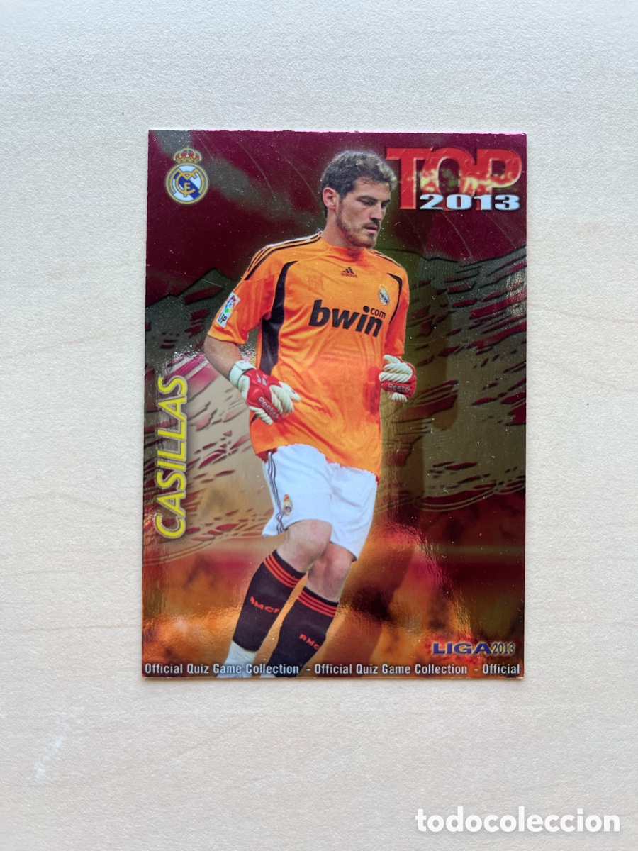 Fu&szlig;ball-Sticker: Casillas TOP 2013 Rosa Mundicromo 2012-13 - Real Madrid