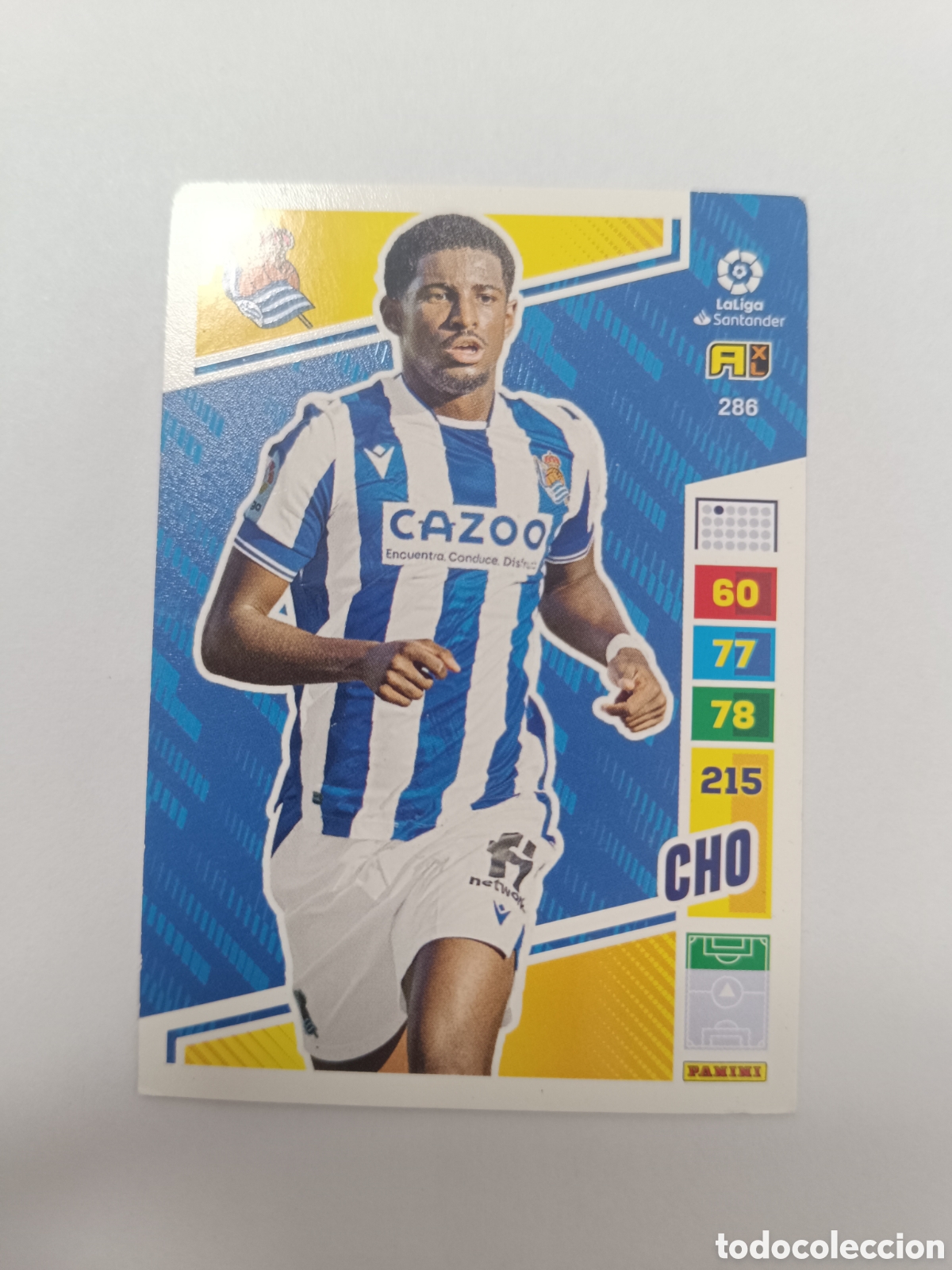 Cartes &agrave; collectionner de Football: Adrenalyn 22-23 real sociedad 286 cho