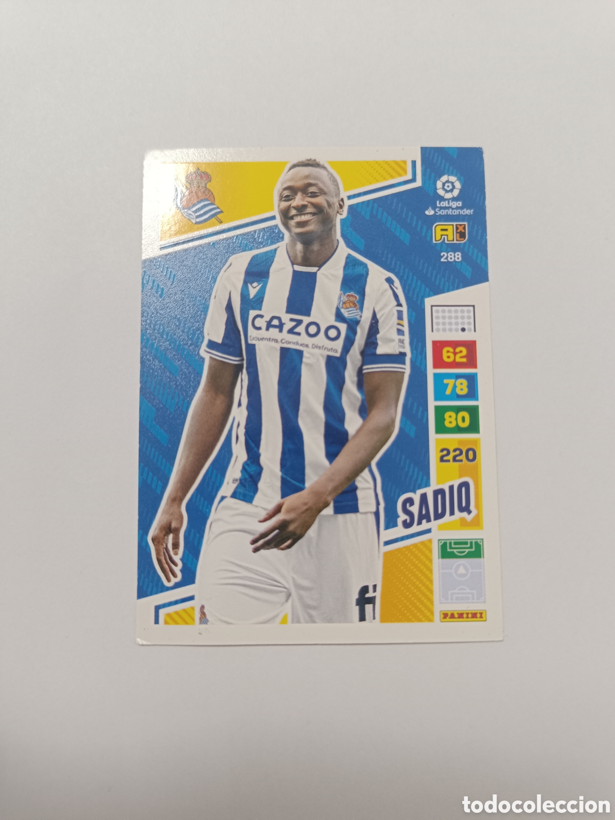 Cartes &agrave; collectionner de Football: Adrenalyn 22-23 real sociedad 288 sadiq