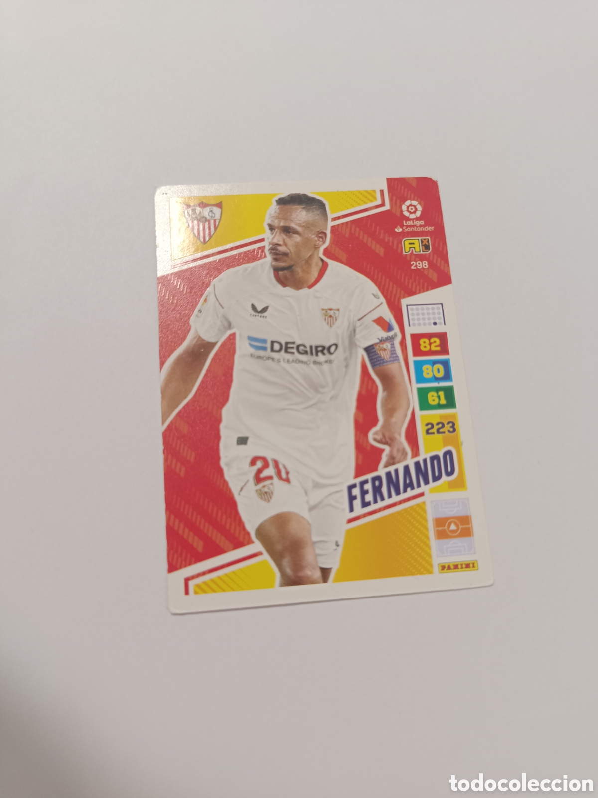 Cartes &agrave; collectionner de Football: Adrenalyn 22-23 sevilla 298 fernando