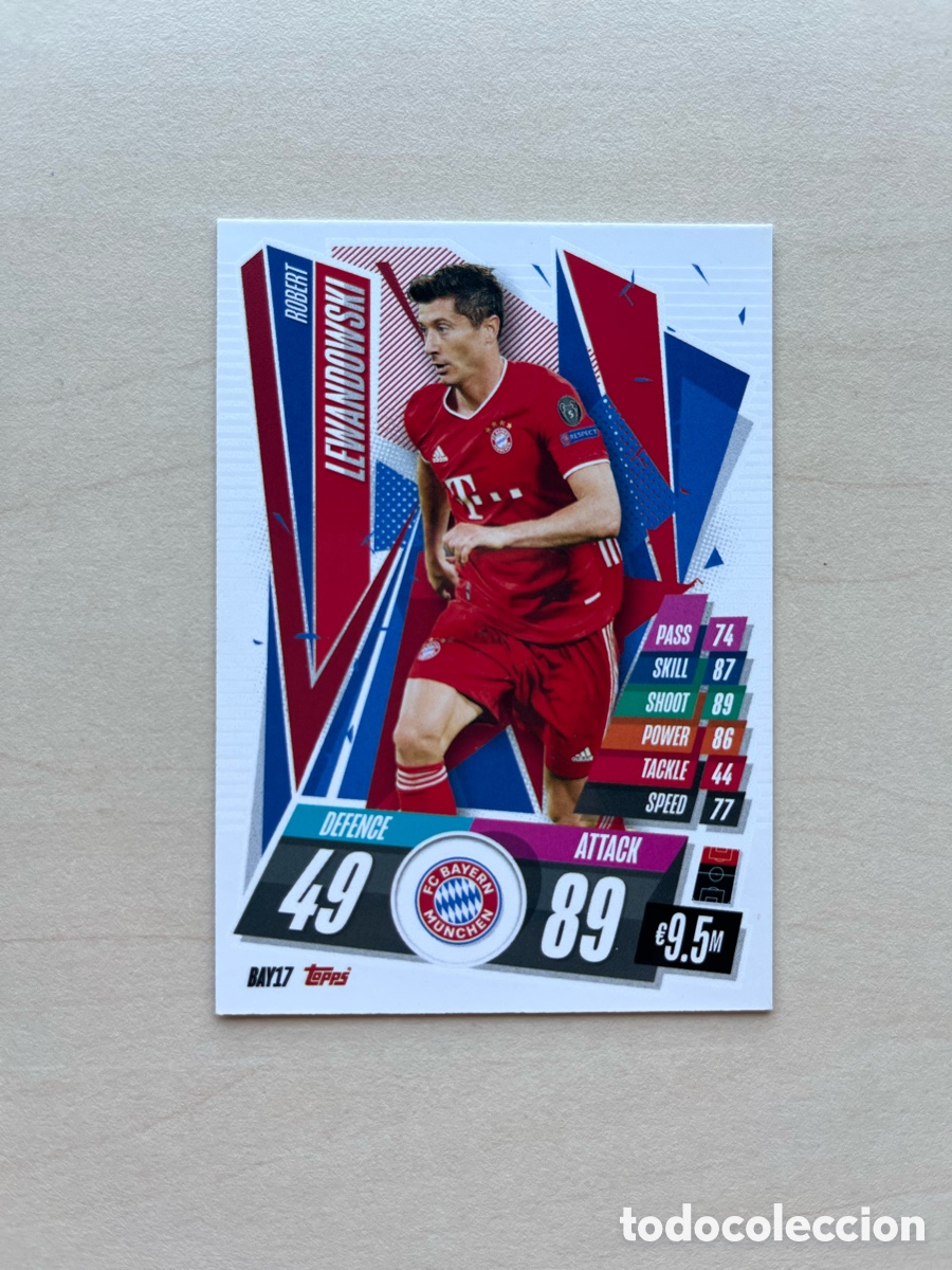 Figurine di Calcio: Lewandowski Match Attax 2020-21 - Bayern Munich