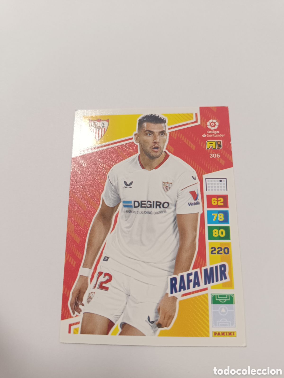 Cromos de f&uacute;tbol: Adrenalyn 22-23 sevilla 305 rafa mir