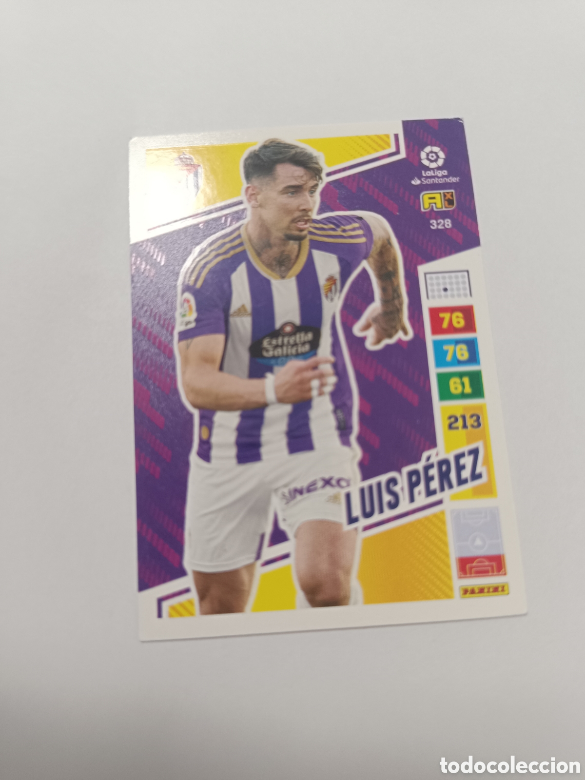 Cromos de f&uacute;tbol: Adrenalyn 22-23 Valladolid luis P&eacute;rez 328