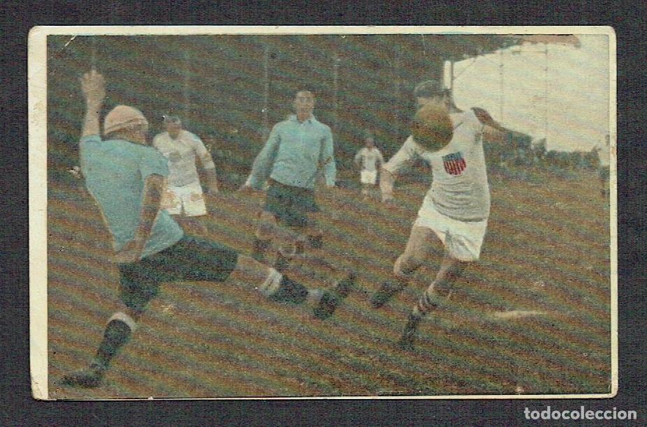 Cromos de f&uacute;tbol: CROMO - VIII OLIMPIADA FRANCIA 1924 - N&ordm; 24 - URUGUAY - ESTADOS UNIDOS