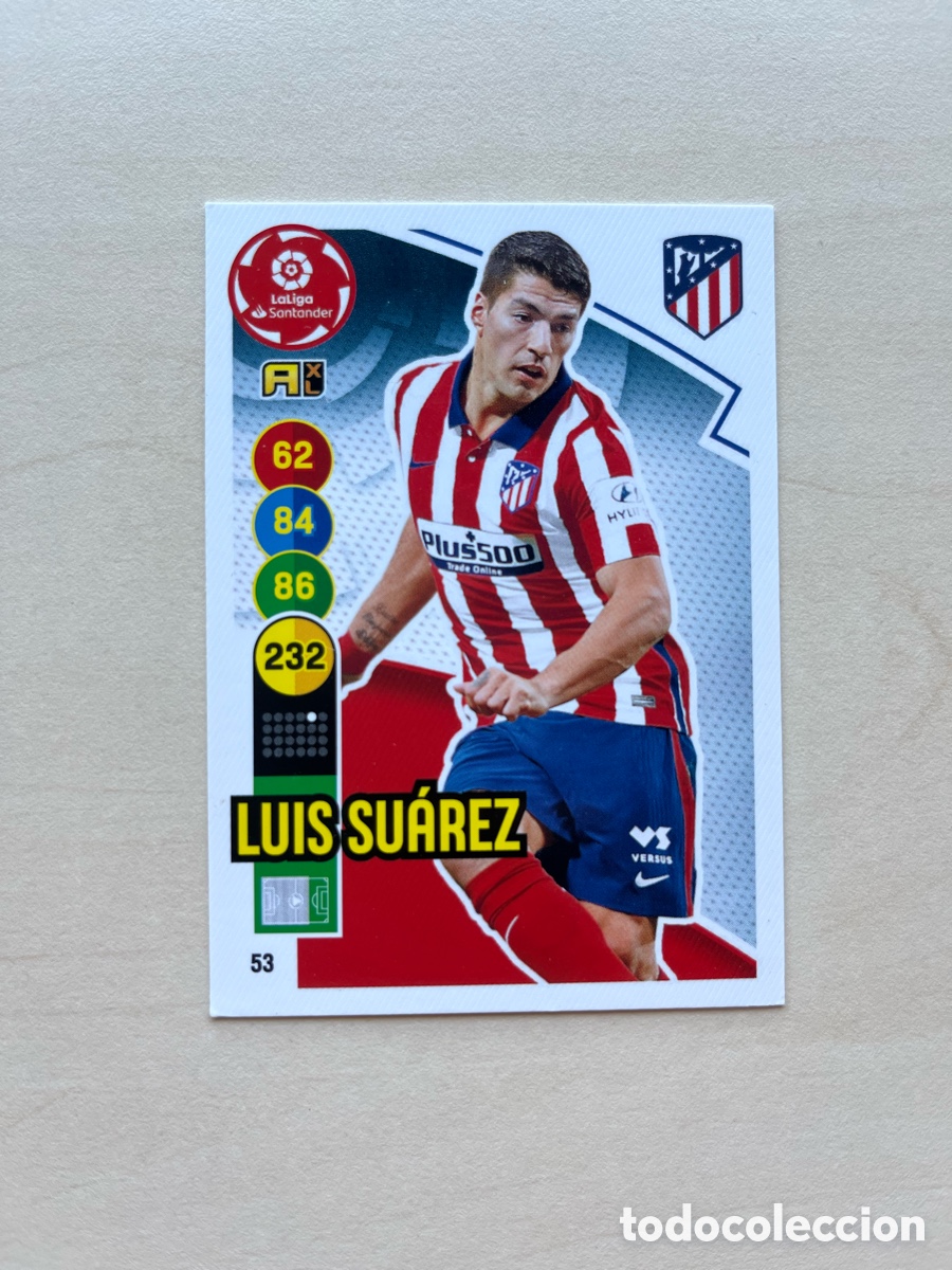 Cromos de f&uacute;tbol: Luis Su&aacute;rez Adrenalyn XL 2020-21 - Atl&eacute;tico de Madrid