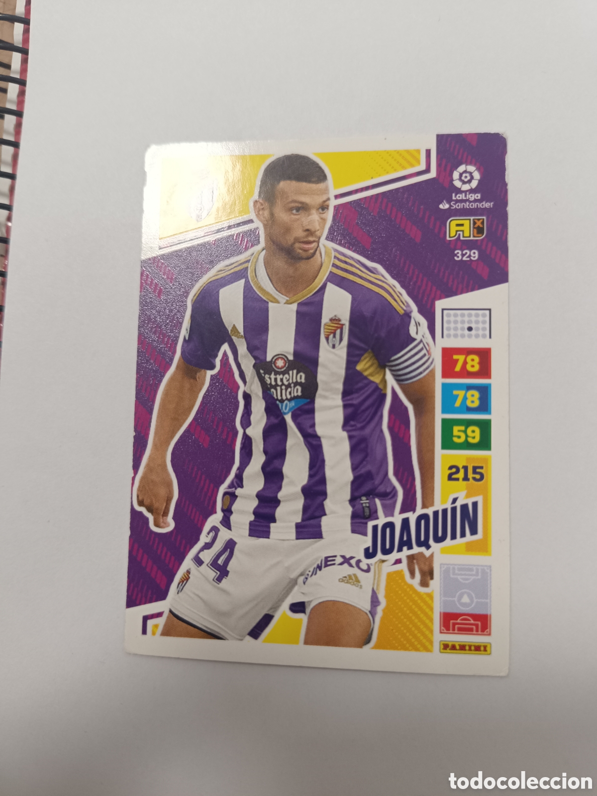 Cromos de f&uacute;tbol: Adrenalyn 22-23 valladolid Joaqu&iacute;n 329