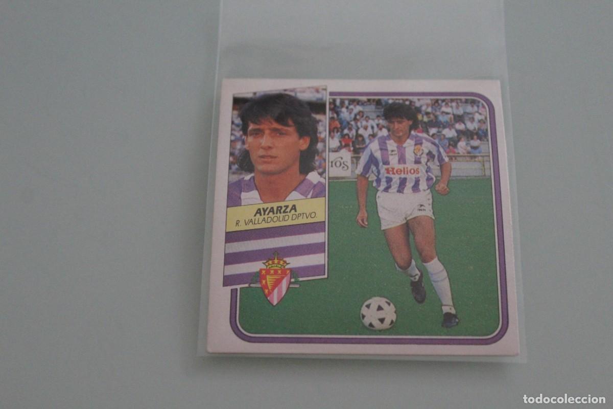 Cromos de f&uacute;tbol: ESTE 89 90 AYARZA COLOCA RECUPERADO DE &Aacute;LBUM