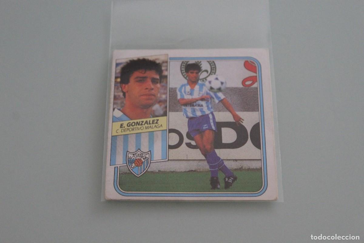 Cromos de f&uacute;tbol: ESTE 89 90 ESTEBAN GONZ&Aacute;LEZ COLOCA RECUPERADO DE &Aacute;LBUM